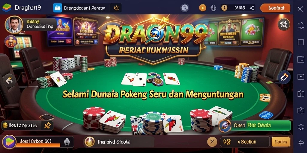 Gameplay menarik dan menantang dalam DRAGON99 Poker.
