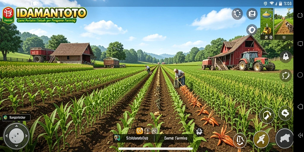 Gameplay menarik di dunia pertanian IDAMANTOTO dengan grafis menawan.