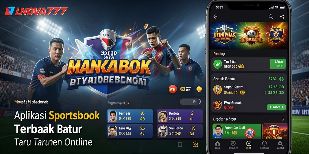 Screenshot LNOVA777 menampilkan antarmuka taruhan olahraga yang interaktif dan menarik.
