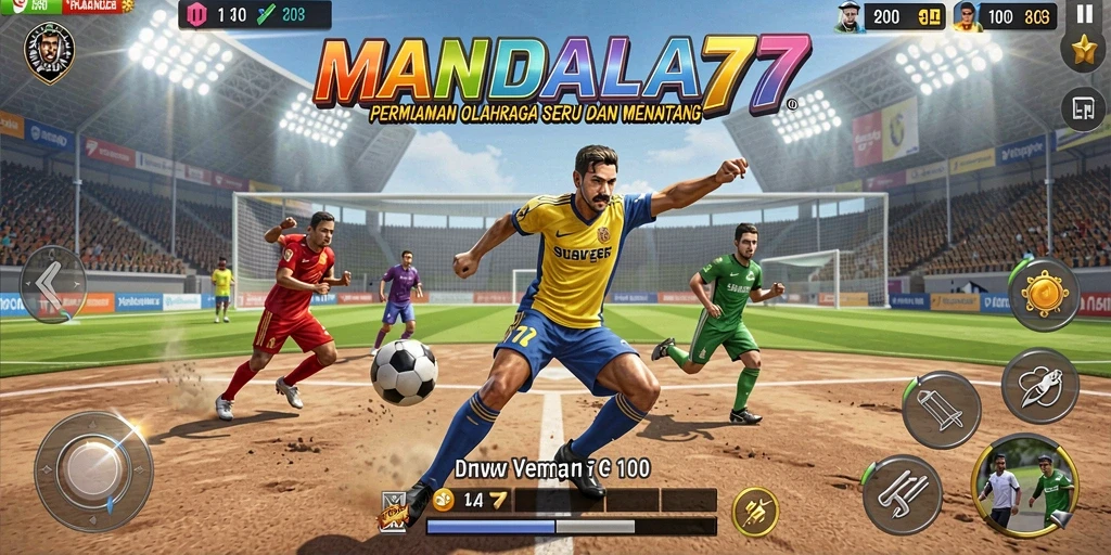 Tampilan gameplay MANDALA77 yang mendebarkan dan seru.