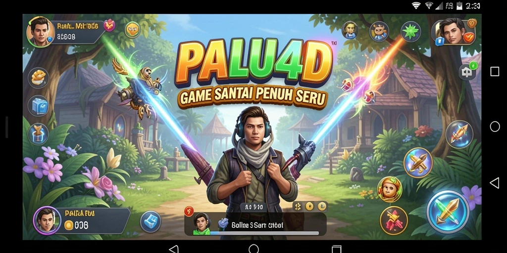 Menampilkan gameplay seru dari PALU4D dengan tantangan menarik.
